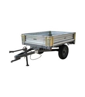 Rimorchio serie leggera con freni Errepi