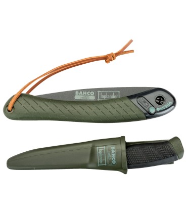 Assortimento segaccio a serramanico e coltello con impugnatura bi-componente Bahco LAP-KNIFE