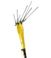 PETTINE ELETTRICO SNAKE MOVIMENTO LATERALE ASTA TELESCOPICA DA 2,20 A 3,20 MT - 9353