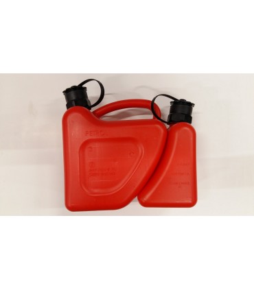 Tanica completa combinata olio 2,5LT benzina 5LT Shindaiwa