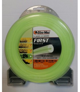 FILO FIRST OLEO-MAC TONDO DIAMETRO 3MM LUNGO 56MT BLISTER - 63040138B