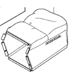 SACCO RACCOGLIERBA PER RASAERBA HONDA HRG415 - 81320VH3013