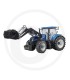 BRUDER NEW HOLLAND CON CARICATORE FRONTALE - 3121