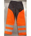 PANTALONE OLEO-MAC PROFESSIONALE PER DECESPUGLIATORE TG.L -3155021A ,Protezione ad alta resistenza nella parte anteriore della g