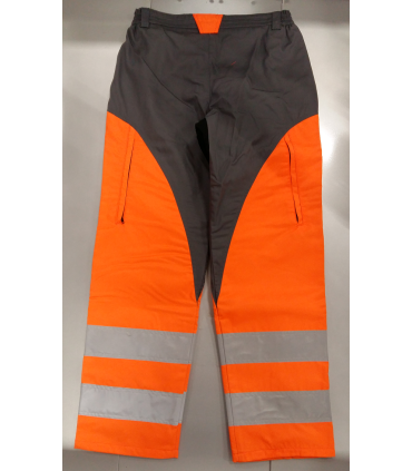 PANTALONE OLEO-MAC PROFESSIONALE PER DECESPUGLIATORE TG.M -3155020A ,Protezione ad alta resistenza nella parte anteriore della g