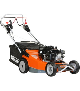 RASAERBA OLEO-MAC LUX 55HXF,TAGLIO 53CM,PROFESSIONALE,TRAZIONE A 3 MARCE,FRENO LAMA,MOTORE HONDA GXV160,PESO 63KG.