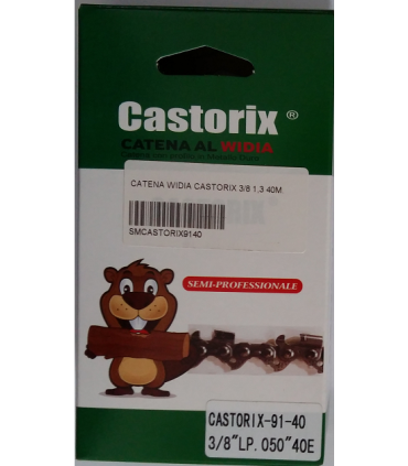 CATENA WIDIA CASTORIX 3/8 1,3 40M. -CASTORIX9140-