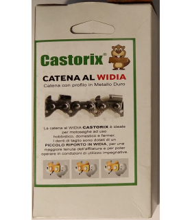 CATENA WIDIA CASTORIX 3/8 1,5 64 MAGLIE  CASTORIX-73-64