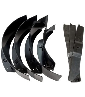 KIT MULKING PER ARIENS IKON X52,COMPRESE 3 LAME CON PARATIE INTERNE PIATTO - 71514000