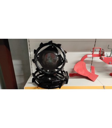 COPPIA ruote in ferro per motocoltivatore -RRF10-Diametro ruota 50 larghezza 10 cm