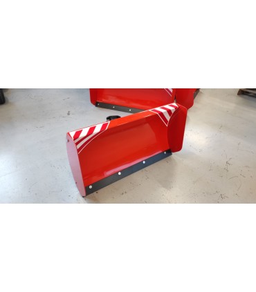 LIVELLA FRONTALE ROGA LM9,LARGHEZZA  CM 90 PER 10 HP, CON SPOSTAMENTO MANUALE, SPONDE LATERALI E RUOTE REGOLAZIONE. -LM9-