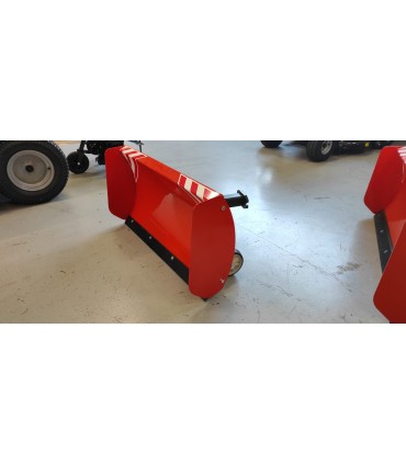 LIVELLA FRONTALE ROGA LM9,LARGHEZZA  CM 90 PER 10 HP, CON SPOSTAMENTO MANUALE, SPONDE LATERALI E RUOTE REGOLAZIONE. -LM9-