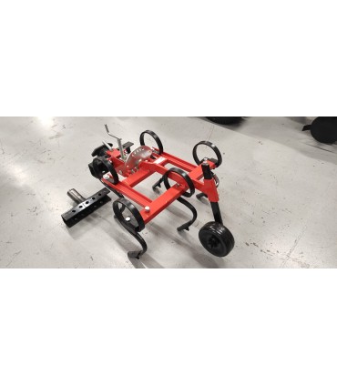 ESTIRPATORE ROGA  A 5 MOLLE MODELLO EM5MC CON ATTACCO PER MOTOCOLTIVATORE CON FLANGIATURA STANDARD PESO 26KG