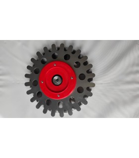 DISCO SPOLLONATORE ATTACCO UNIVERSALE CON DISCO IN WIDIA 36 DENTI DIAMETRO 255MM -UNISPOLLY01-