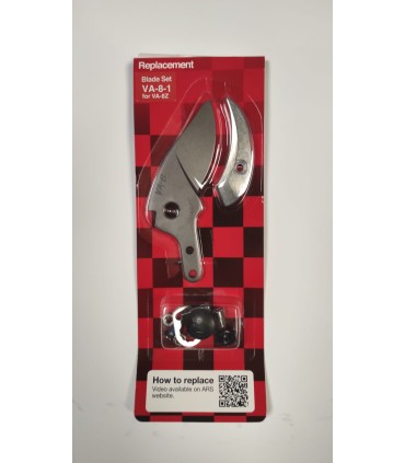 SET LAME DI RICAMBIO PER FORBICE ARS VA-8Z CODICE VA-8-1