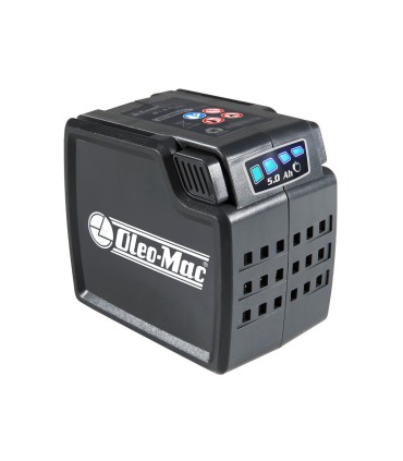 RASAERBA OLEO MAC A BATTERIA GI48T,TENSIONE 40V,TAGLIO 48CM RACCOLTA/MULKING/SCARICO LATERALE,A TRAZIONE,2 BATTERIA 40V 5AH,1 CA