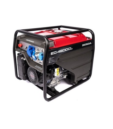 GENERATORE HONDA EG4500,D-AVR,TENSIONE 220V,POTENZA 4 KW USO CONTINUATIVO,MOTORE GX390 BENZINA,PESO 79 KG. -EG4500-