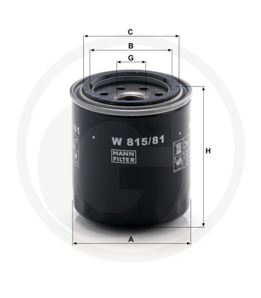 FILTRO OLIO - 565W81581