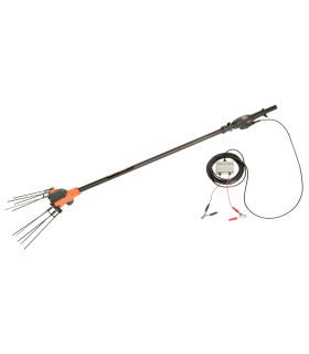 SCUOTIOLIVE BAHCO BCL52TP A BATTERIA,ASTA TELESCOPICA DA MT.2,16 A 2,96,FUNZIONAMENTO A BATTERIA 36V OPPURE A BATTERIA 12V CONVE