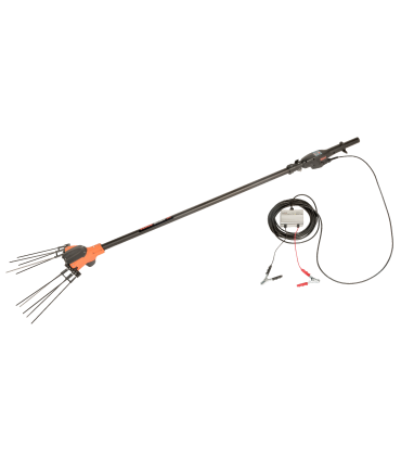 SCUOTIOLIVE BAHCO BCL52TP A BATTERIA,ASTA TELESCOPICA DA MT.2,16 A 2,96,FUNZIONAMENTO A BATTERIA 36V OPPURE A BATTERIA 12V CONVE