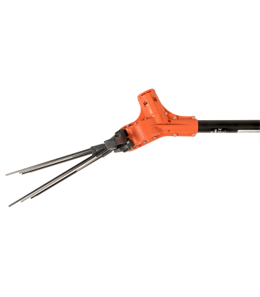 SCUOTIOLIVE BAHCO BCL51 A BATTERIA 12V CON ASTA ALLUMINIO MT. 2,3 CON PROLUNA DA MT 1 CON 14 MT DI CAVO PESO 1,22 KG. -BCL51