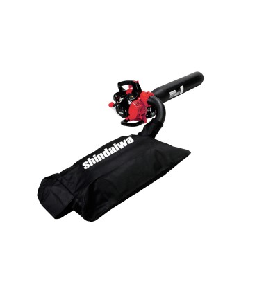 SOFFIATORE/ASPIRATORE SHINDAIWA EBS256S,CILINDRATA 25CC,POTENZA 1,1CV, VEL.ARIA 84,9 MT/SEC,VOLUME ARIA 600 M³/H,PESO 4,4KG.-EBS