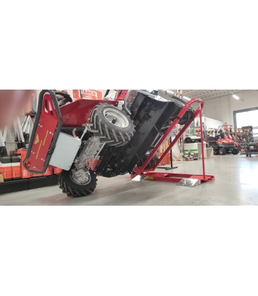 TRATTORINO BENASSI TRINCIATUTTO FOX 110-4WD,TRINCIA 110CM,TRASMISSIONE IDROSTATICA 4X4,MOTORE B&S VANGUARD 24CV BICILINDRICO BEN