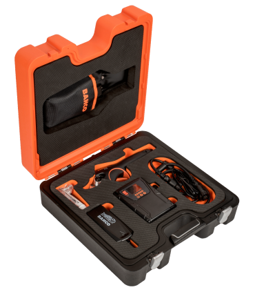 FORBICE ELETTRICA DA POTATURA BAHCO BCL23,TAGLIO 35MM,BATTERIA SU CINTURA,PESO 0,80KG SOLO FORBICE,AUTONOMIA 8/10 ORE. -BCL23-