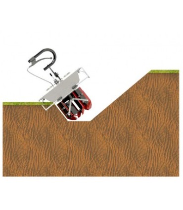 ARATRO CERRUTI AR300REV, REVERSIBILE CON ATTACCO PER NIBBI KAM 13S -AR300REV-