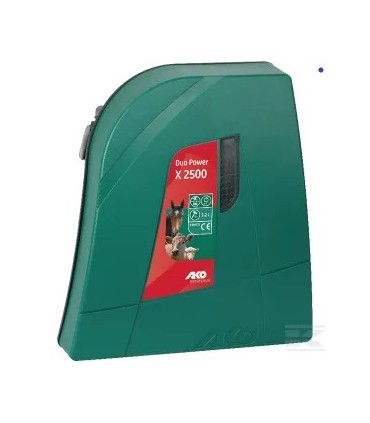 Duo-Power X1000 Combi - Dispositivo con Cavo di collegamento da 12volt con morsetti in acciaio inox, Adattatore CA 230 volt, Cav