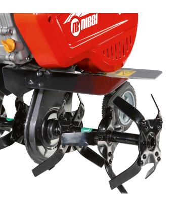 MOTOZAPPA NIBBI 055,MOTORE EMAK K300H BENZINA,POTENZA 2,5CV, LARGHEZZA LAVORO 46CM,1 MARCIA AVANTI,PESO 27KG -055-