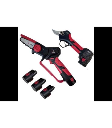 VALIGETTA BLUE BIRD CON MOTOSEGA A BATTERIA CS 22-04 E FORBICE A BATTERIA PS 23-25, CON 3 BATTERIE E CARICABATTERIE - 886860