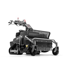 TRINCIAERBA CINGOLATO WEIBANG WBGT6813TE,68 CM LAVORO,AVANZAMENTO E-HYBRID CON MOTORI ELETTRICI,PIANALE UOMO A BORDO,MOTORE BENZ