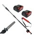 POTATORE BLUE BIRD PCS22-10,TELESCOPICO DA 1,77 A 2,57 MT. COMPLETO DI 2  BATTERIE 21V 5AH, CARICA BATTERIA,BARRA 9,PESO 3,5 KG 