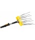 PETTINE ELETTRICO LISAM SWING 12V M TIPO MEDIO MOVIMENTO ELLITICO ASTA TELESCOPICA DA 2,20 A 3 MT PROFESSIONALE - 9350M