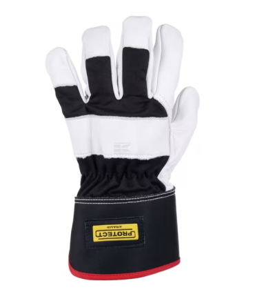 GUANTI KRAMP TG.11/XXL Pelle di mucca sul palmo - Polpastrelli rinforzati - Semi-imbottiti - KG0300511