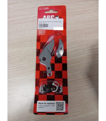 SET LAME RICAMBIO PER FORBICE ARS VA-7Z  -VA-7-1-