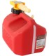 TANICA BENZINA/GASOLIO 5 LITRI -NO SPILL- ORIGINALE,EX HONDA CAN 05, con Beccuccio travasatore con funzione di interruzione auto