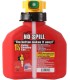 TANICA BENZINA/GASOLIO 5 LITRI -NO SPILL- ORIGINALE,EX HONDA CAN 05, con Beccuccio travasatore con funzione di interruzione auto