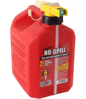 TANICA BENZINA/GASOLIO 10 LITRI -NO SPILL- ORIGINALE,EX HONDA CAN 10, con Beccuccio travasatore con funzione di interruzione aut