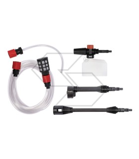 PISTOLA IDROPULITRICE A BATTERIA 20V POTENZA 400W,PRESSIONE MAX 24 BAR, 1 BATTERIA 4AH - FOR720