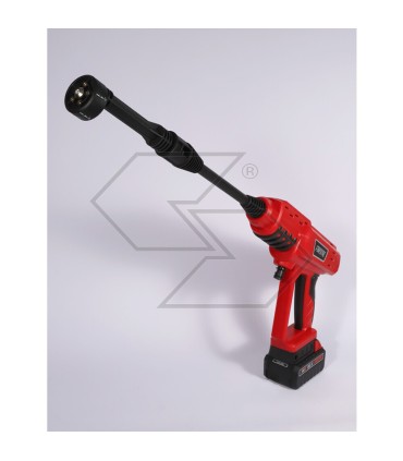 PISTOLA IDROPULITRICE A BATTERIA 20V POTENZA 400W,PRESSIONE MAX 24 BAR, 1 BATTERIA 4AH - FOR720