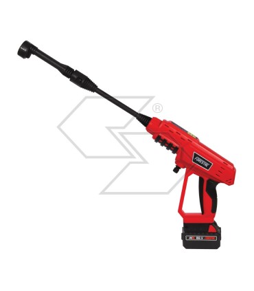 PISTOLA IDROPULITRICE A BATTERIA 20V POTENZA 400W,PRESSIONE MAX 24 BAR, 1 BATTERIA 4AH - FOR720