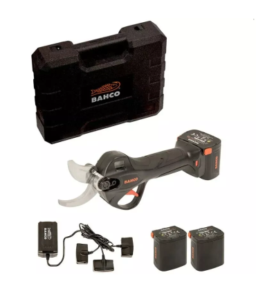 FORBICE ELETTRICA DA POTATURA BAHCO BCL240,TAGLIO 40MM,3 BATTERIE E CARICABATTERIA COMPRESI,PESO 1,23 KG CON BATTERIA - BCL240-