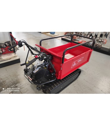 CARRIOLA CINGOLATA BLUE BIRD CARRIER 550, PORTATA 500KG,MOTORE HONDA GP200,POTENZA 6,5CV A BENZINA,MARCE 3 AVANTI,1 INDITRO,PESO