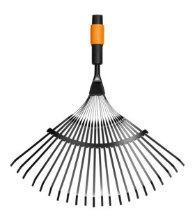 SCOPA PER FOGLIE FISKARS 22 DENTI METALLO ATTACCO QUIKFIT SENZA MANICO - 135201