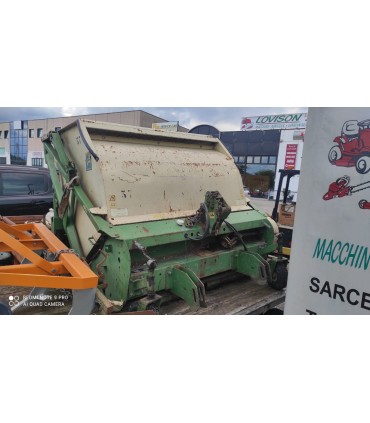 TRINCIA AMAZZONE PER TRATTORE SERIE  GH CON RACCOLTA E SCARICO ALTO