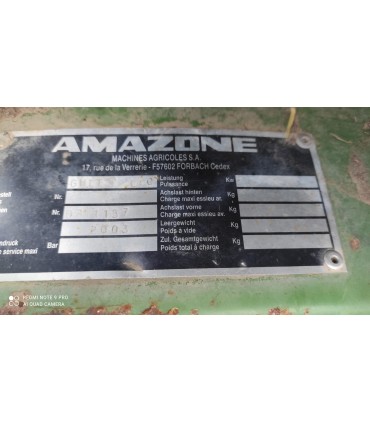 TRINCIA AMAZZONE PER TRATTORE SERIE  GH CON RACCOLTA E SCARICO ALTO