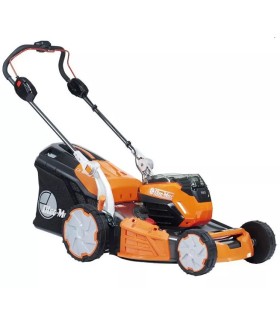 KIT RASAERBA BATTERIA OLEO-MAC GI548P,56V,PROFESSIONALE,46CM LAVORO,A SPINTARACCOLTA SCARICO LATERALE,MULKING,CON 1 BATTERIA 56V