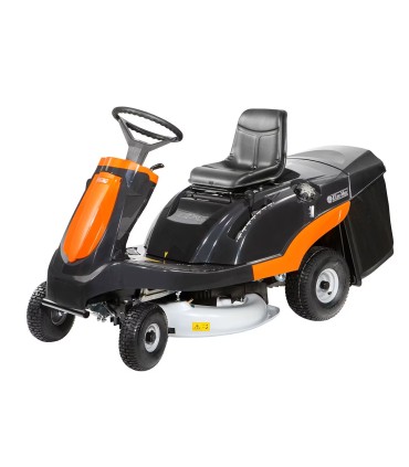 TRATTORINO  OLEO-MAC MISTRAL OM 72/12,5 K , TAGLIO 72CM MONOLAMA CON RACCOLTA, MOTORE EMAK K1250,12,5CV BENZINA,AVANZAMENTO IDRO